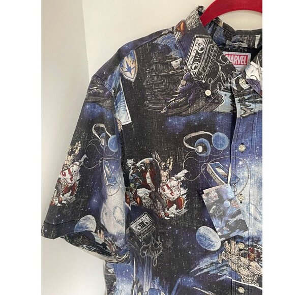 Reyn Spooner Guardians of the Galaxy Men’s Large Short Sleeve Classic Fit Shirt - Picture 3 of 10